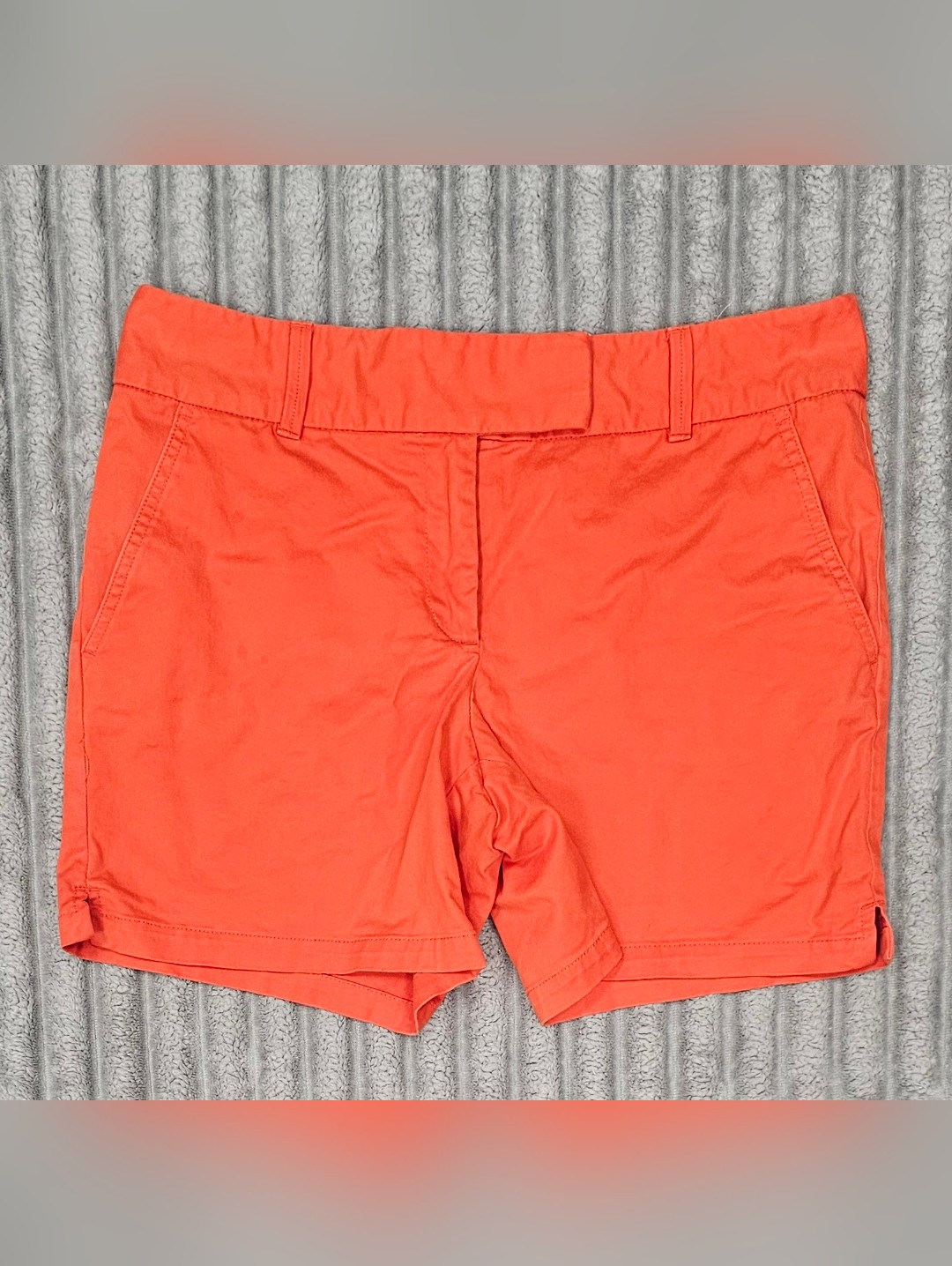 Loft Orange Shorts Size 6